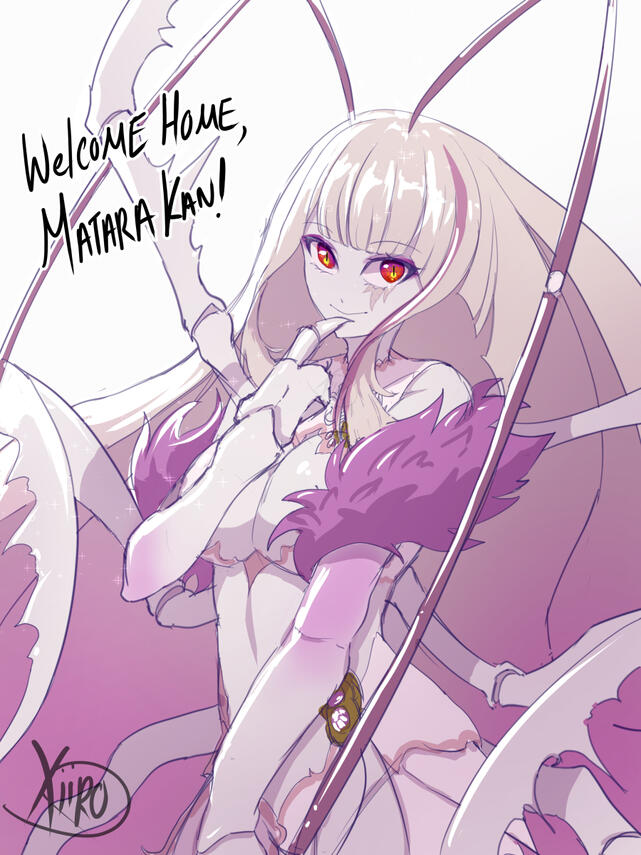 Welcome home, Matara Kan!